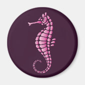 Seahorse Pink Magneet (Voorkant)