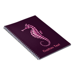 Seahorse Pink Notitieboek