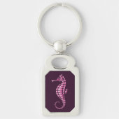 Seahorse Pink Sleutelhanger (Voorkant)