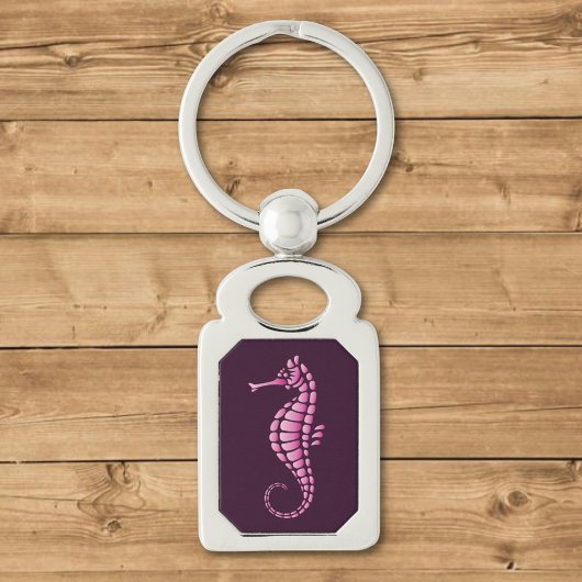 Seahorse Pink Sleutelhanger