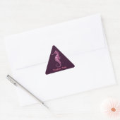 Seahorse Pink Sticker (Envelop)