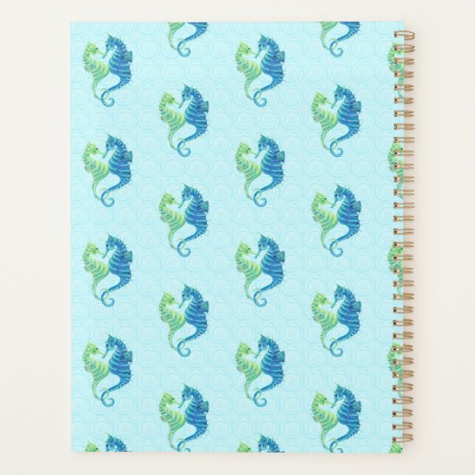 Seahorse Planner (Achterkant)