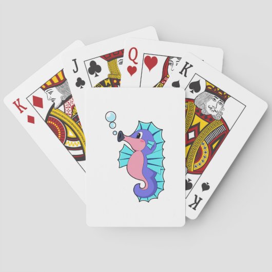 Seahorse Pokerkaarten (Achterkant)