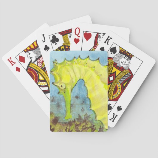 Seahorse Pokerkaarten (Achterkant)
