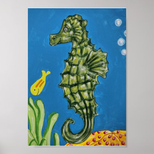 Seahorse Poster (Voorkant)
