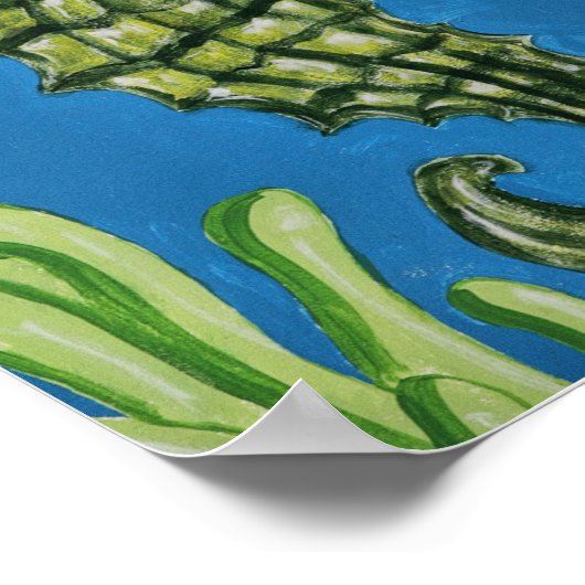Seahorse Poster (Hoek)
