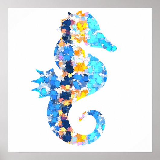 Seahorse Poster (Voorkant)