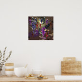 Seahorse Poster (Keuken)