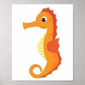 Seahorse Poster (Voorkant)