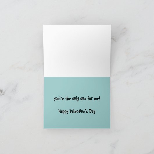 Seahorse Rainbow Valentijnse Kaarten (Binnen)