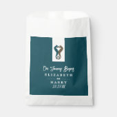 Seahorse Romance, Beach Wedding Bedankzakje (Voorkant)