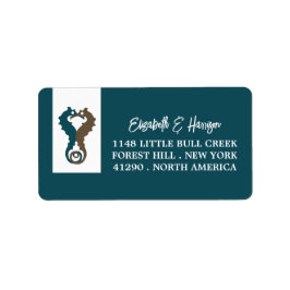 Seahorse Romance, Beach Wedding Etiket