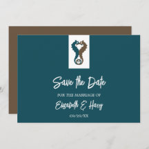 Seahorse Romance, Beach Wedding