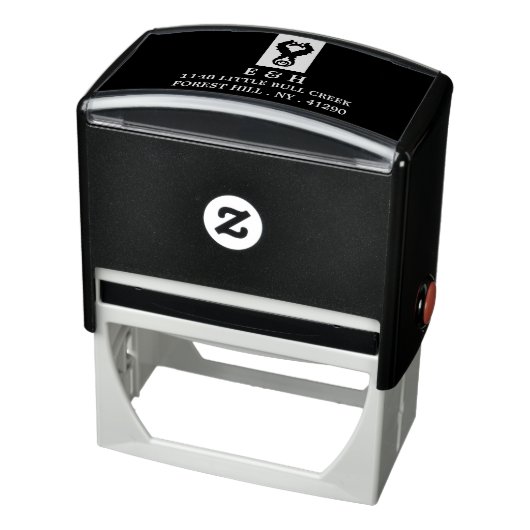 Seahorse Romance Zelfinktende Stempel (Product)