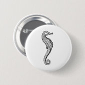 Seahorse Ronde Button 5,7 Cm (Voorkant /achterkant)