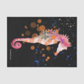 Seahorse - Roze Tissuepapier (Voorkant)