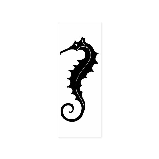 Seahorse Rubberstempel (Afrduk)