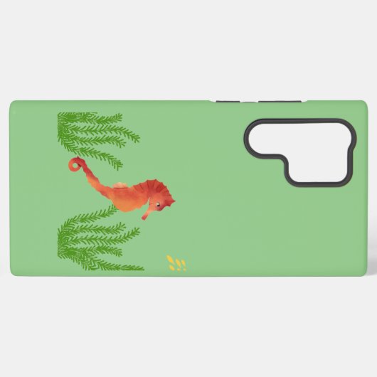 Seahorse Samsung Galaxy Hoesje (Achterkant horizontaal)