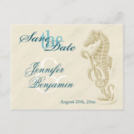 Seahorse Save the Date Briefkaarten
