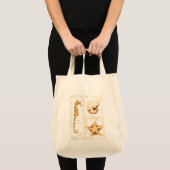 Seahorse Seashells Aquatic Life Canvas Canvas tas (Voorkant (product))