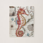 Seahorse Shabby Legpuzzel (Verticaal)