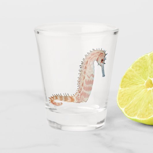 Seahorse Shot Glas (Voorkant)