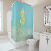 Seahorse Shower Curtain Douchegordijn (In situ)
