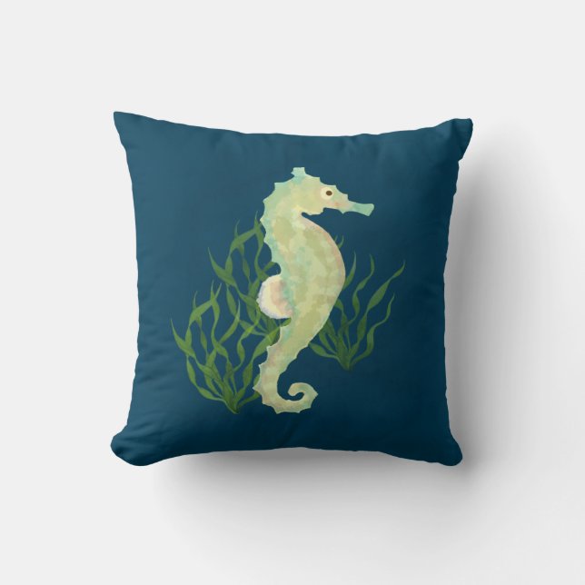 Seahorse Sierkussen (Voorkant)