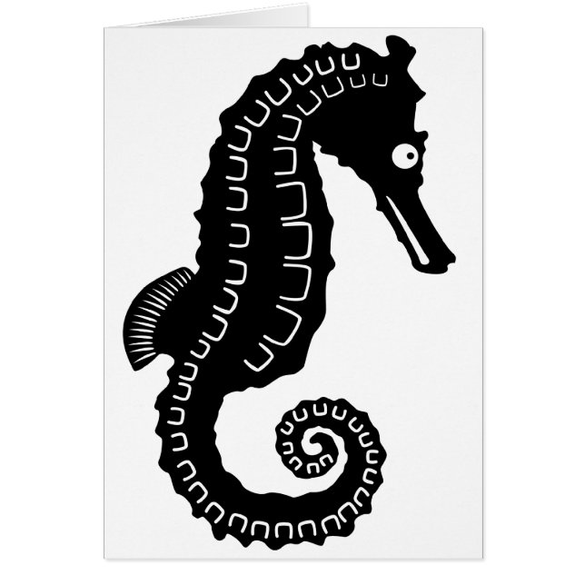 Seahorse Silhouette (Voorkant)
