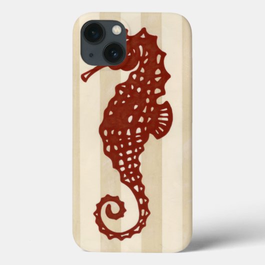 Seahorse Silhouette Case-Mate iPhone Case (Achterkant)