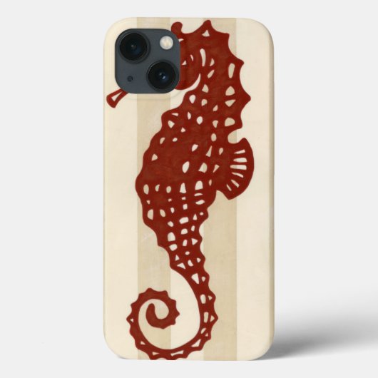 Seahorse Silhouette Case-Mate iPhone Case (Achterkant)