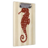 Seahorse Silhouette Klembord (Rechts)