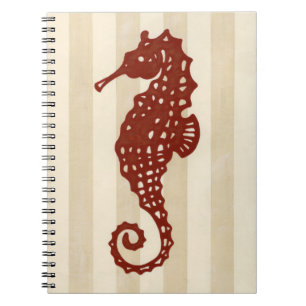 Seahorse Silhouette Notitieboek