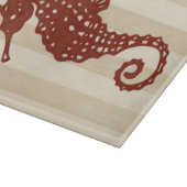 Seahorse Silhouette Snijplank (Hoek)