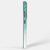 Seahorse Skeleton Pattern Zee Green Monogram Name Samsung Galaxy Hoesje (Rechterkant)