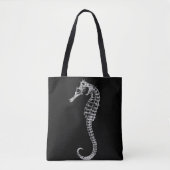 Seahorse Skeleton Tote Bag (Voorkant)