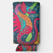 Seahorse Skinny Koelbox Seltzer Blikjeskoeler (Achterkant)