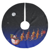 Seahorse Sleigh Kerstboom Rok (Voorkant)