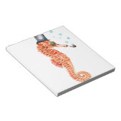Seahorse Steampunk Notitieblok (Schuin)