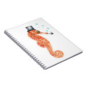 Seahorse Steampunk Notitieboek (Rechterzijde)
