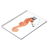 Seahorse Steampunk Notitieboek (Linkerzijde)