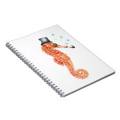 Seahorse Steampunk Notitieboek (Rechterzijde)