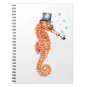 Seahorse Steampunk Notitieboek