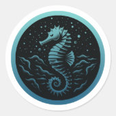 Seahorse sticker (Voorkant)