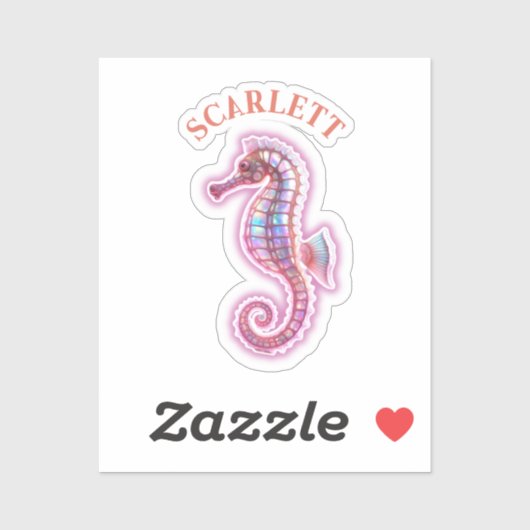 Seahorse Sticker (Vel)