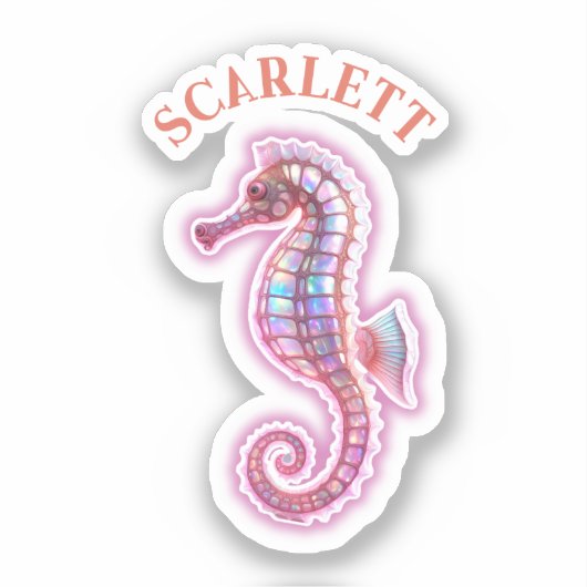 Seahorse Sticker (Voorkant)