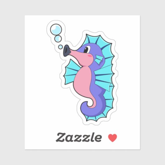 Seahorse Sticker (Vel)