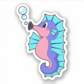 Seahorse Sticker (Voorkant)