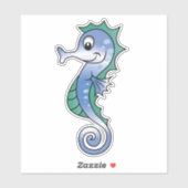 Seahorse Sticker (Vel)