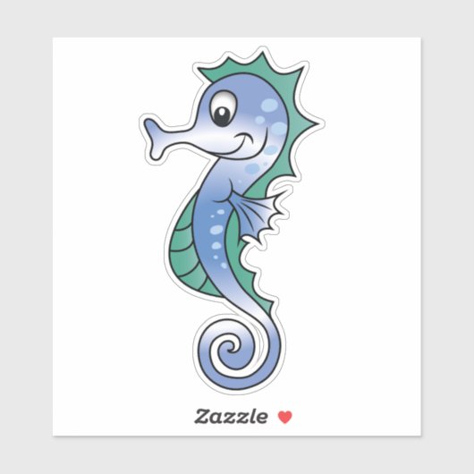 Seahorse Sticker (Vel)